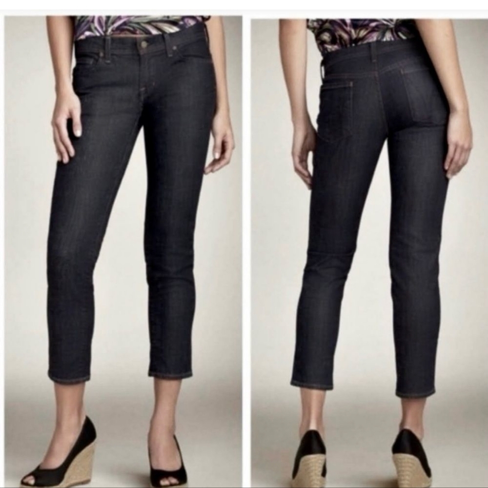 Citizens of Humanity Paley Stretch Ankle Jeans |‎ Size 24 Dark Wash Made in USA